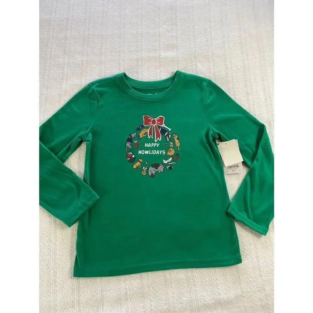 Jammies For Your Families Boys Size 6 Happy Howlidays Pajama 2 Piece Set